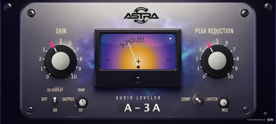 Astra A-3A leveller panel