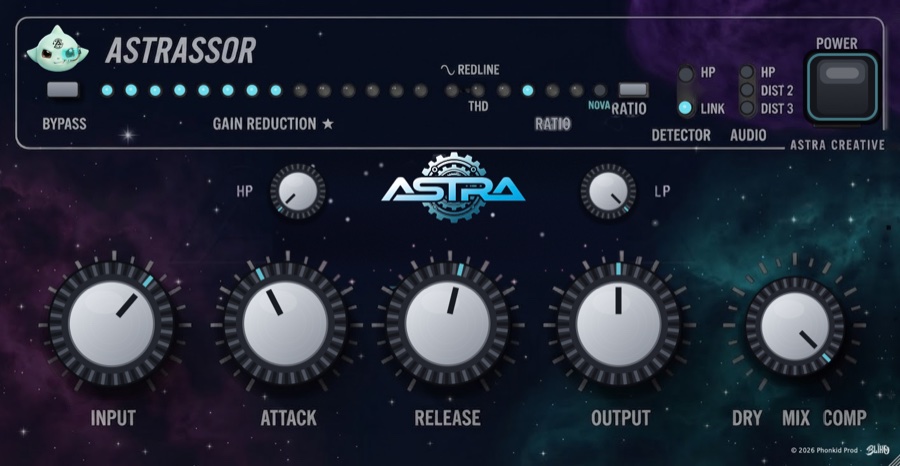 Astrassor compressor panel